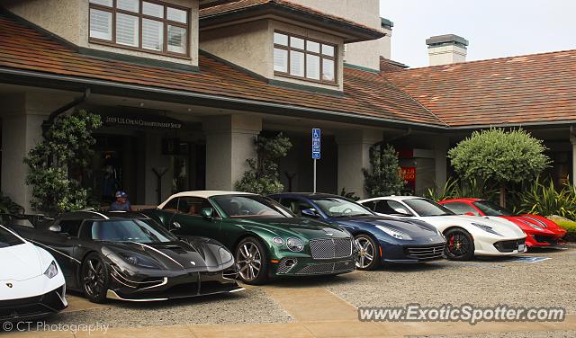 Koenigsegg Agera R spotted in Pebble Beach, California