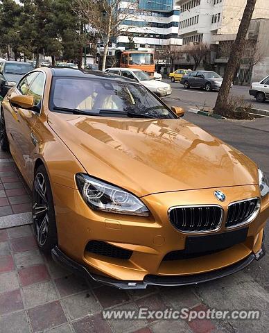 BMW M6 spotted in Tehran, Iran