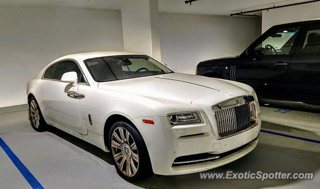 Rolls-Royce Wraith spotted in San Diego, California