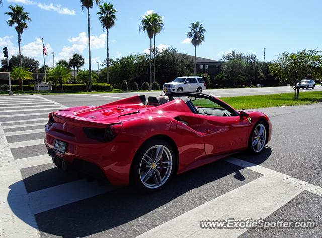 Ferrari 488 GTB spotted in Jacksonville, Florida