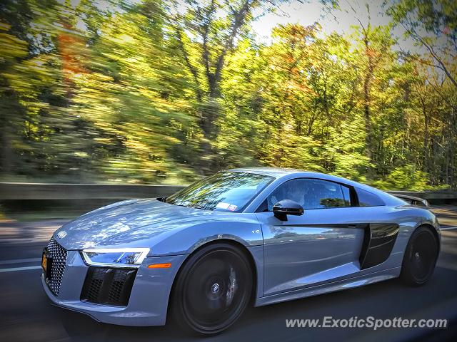 Audi R8 spotted in Greenwich, Connecticut