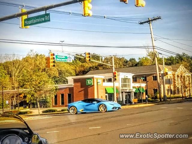 Lamborghini Huracan spotted in Basking Ridge, New Jersey