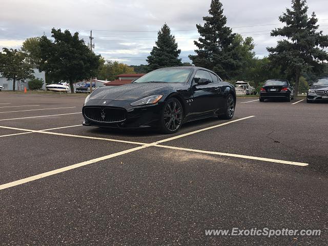 Maserati GranTurismo spotted in Stillwater, Minnesota