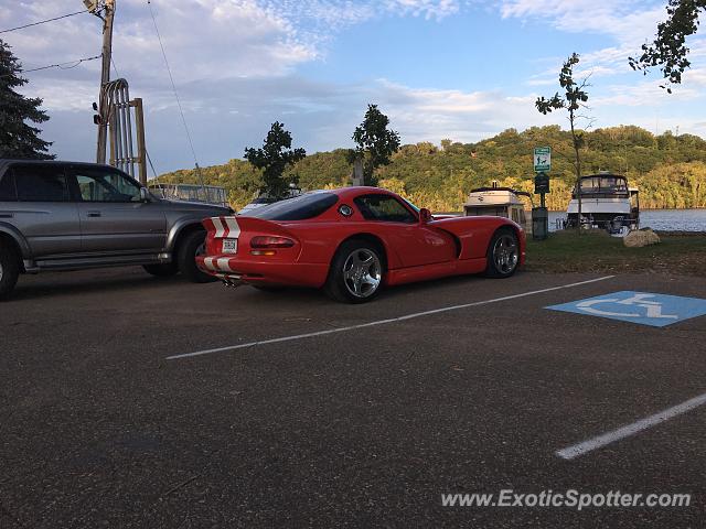Dodge Viper spotted in Stillwater, Minnesota
