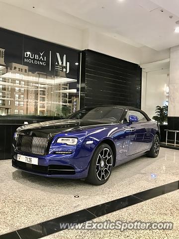 Rolls-Royce Dawn spotted in Dubai, United Arab Emirates