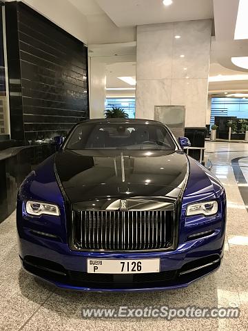 Rolls-Royce Dawn spotted in Dubai, United Arab Emirates