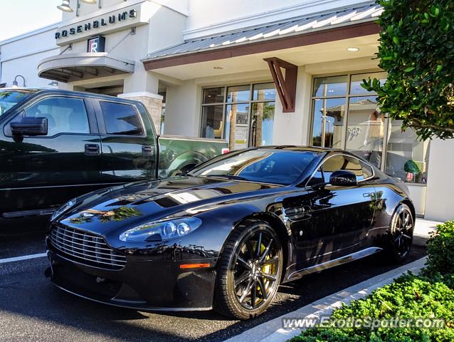 Aston Martin Vantage spotted in Jacksonville, Florida