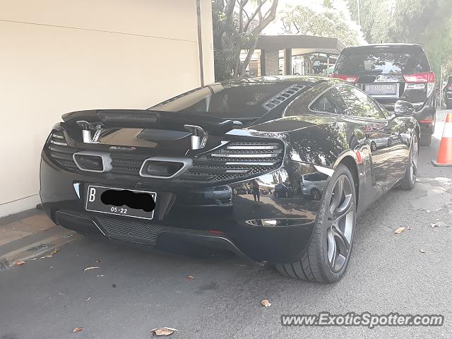 Mclaren MP4-12C spotted in Jakarta, Indonesia