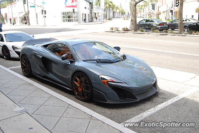 Mclaren 675LT spotted in Beverly Hills, California