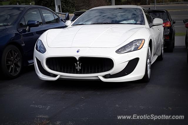 Maserati GranTurismo spotted in State College, Pennsylvania