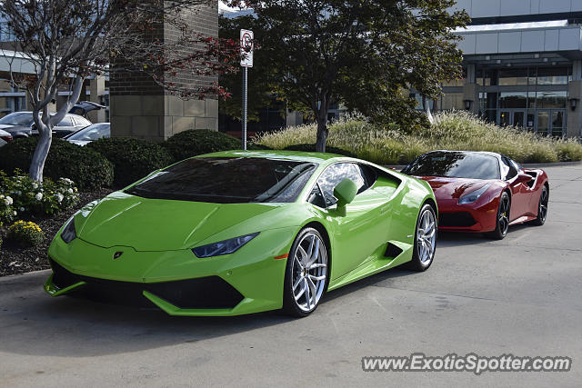 Lamborghini Huracan spotted in Overland Park, Kansas