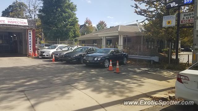 Bentley Continental spotted in Worcester, Massachusetts