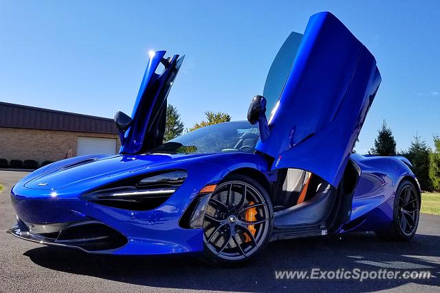 Mclaren 720S spotted in New Albany, Ohio