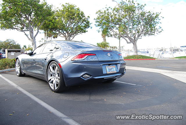 Fisker Karma spotted in Long Beach, California