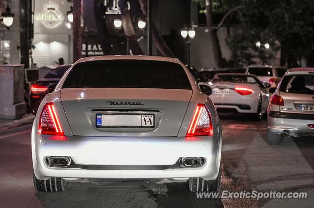 Maserati Quattroporte spotted in Tehran, Iran