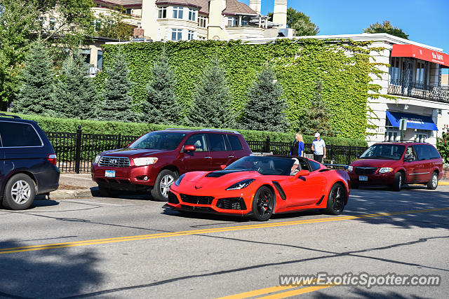 Chevrolet Corvette ZR1 spotted in Wayzata, Minnesota