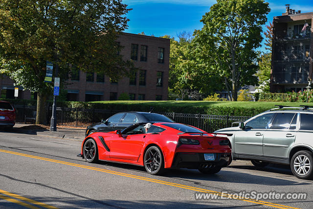 Chevrolet Corvette ZR1 spotted in Wayzata, Minnesota