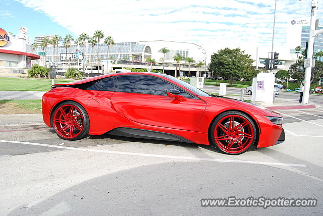 BMW I8 spotted in Long Beach, California