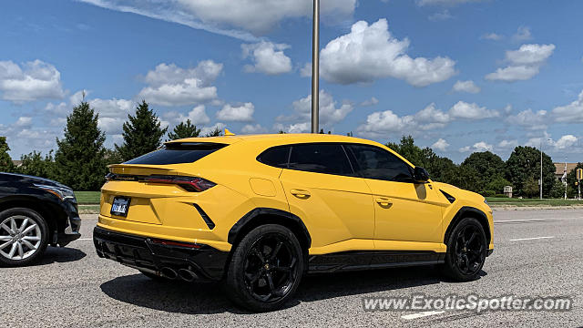 Lamborghini Urus spotted in Overland Park, Kansas