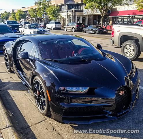 Bugatti Chiron spotted in Wayzata, Minnesota