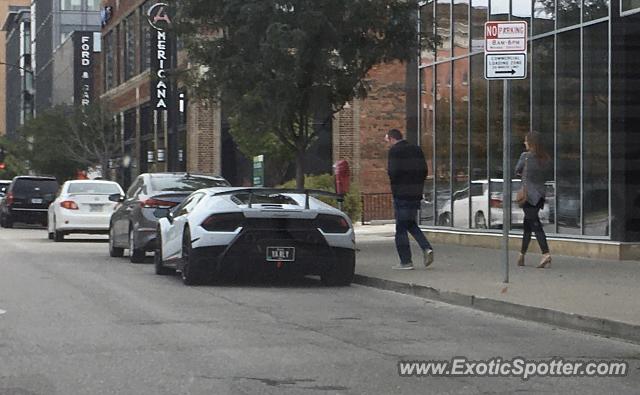 Lamborghini Huracan spotted in Des Moines, Iowa