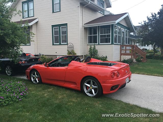 Ferrari 360 Modena spotted in Elkhart Lake, Wisconsin