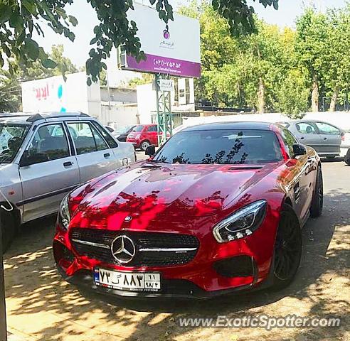 Mercedes AMG GT spotted in Tehran, Iran