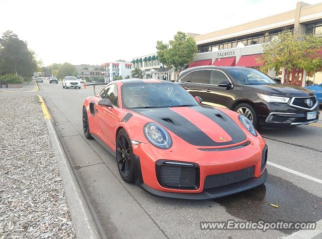 Porsche 911 GT2 spotted in Wayzata, Minnesota