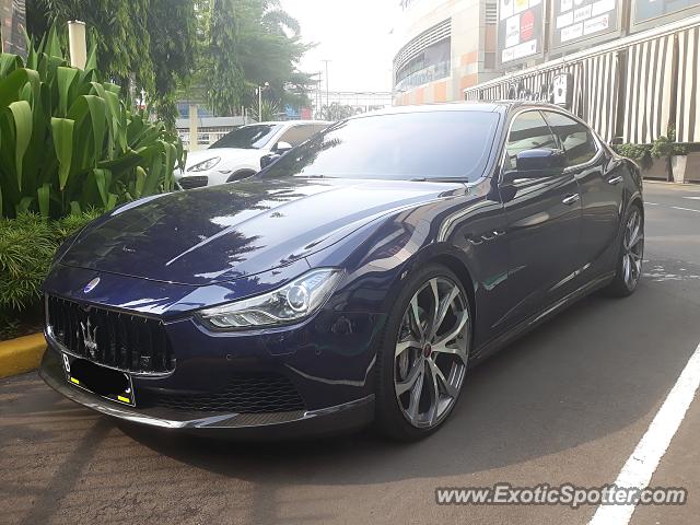 Maserati Ghibli spotted in Jakarta, Indonesia