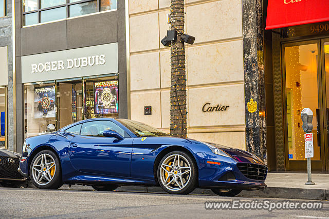 Ferrari California spotted in Beverly Hills, California