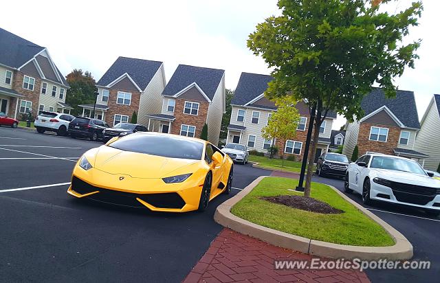 Lamborghini Huracan spotted in State College, Pennsylvania