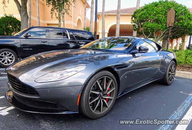 Aston Martin DB11 spotted in Orlando, Florida