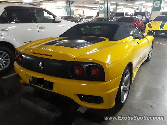 Ferrari 360 Modena spotted in Jakarta, Indonesia