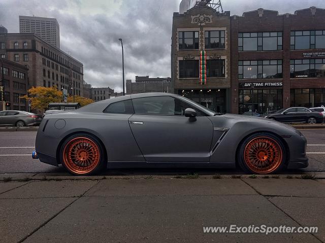 Nissan GT-R spotted in Minneapolis, Minnesota