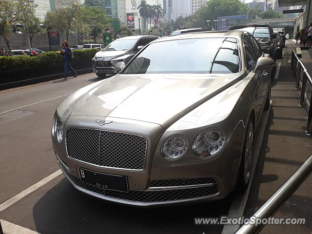 Bentley Flying Spur spotted in Jakarta, Indonesia