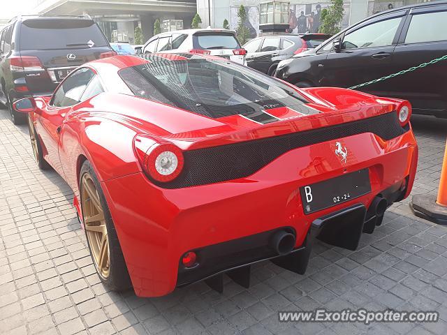 Ferrari 458 Italia spotted in Jakarta, Indonesia
