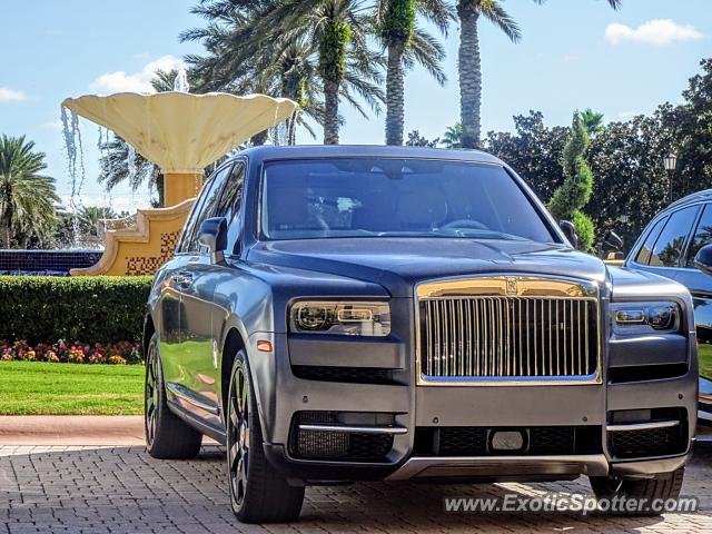 Rolls-Royce Cullinan spotted in Orlando, Florida