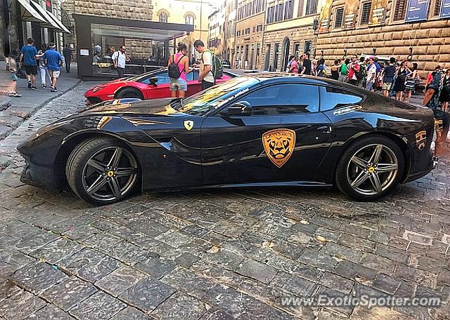 Ferrari 812 Superfast spotted in Rome, Italy