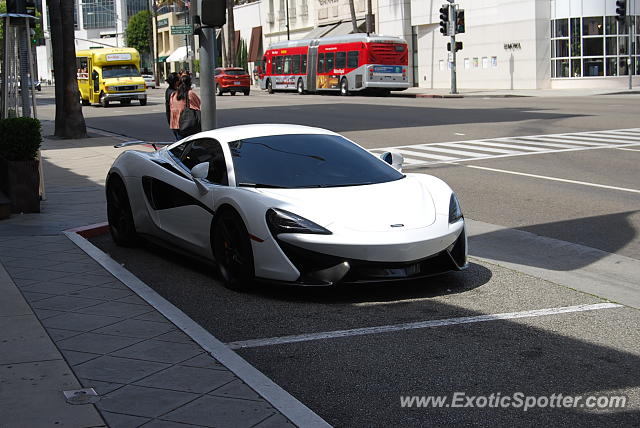 Mclaren 570S spotted in Beverly Hills, California