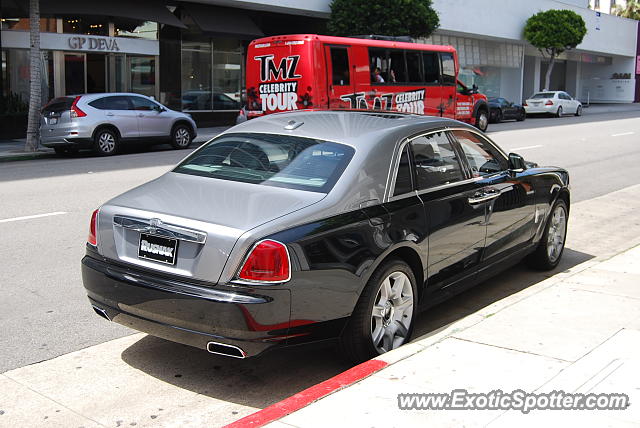 Rolls-Royce Ghost spotted in Beverly Hills, California