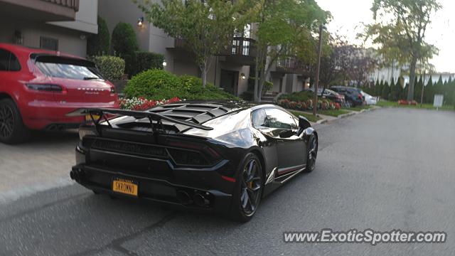Lamborghini Huracan spotted in Woodmere, New York