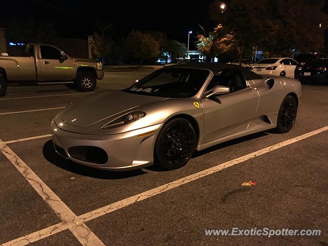 Ferrari F430 spotted in Greensboro, North Carolina