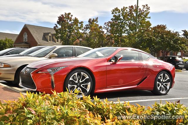 Lexus LC 500 spotted in Tucker, Georgia