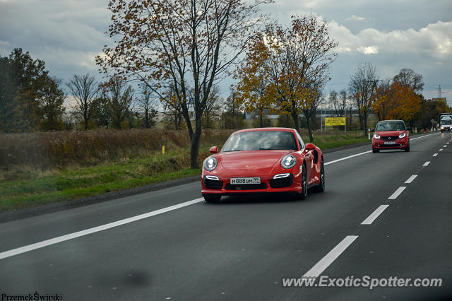 Porsche 911 Turbo spotted in Zgorzelec, Poland