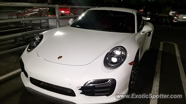 Porsche 911 Turbo spotted in Cypress, California