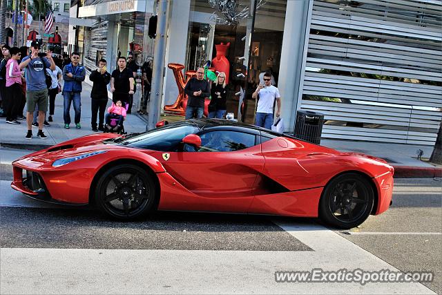 Ferrari LaFerrari spotted in Beverly Hills, California
