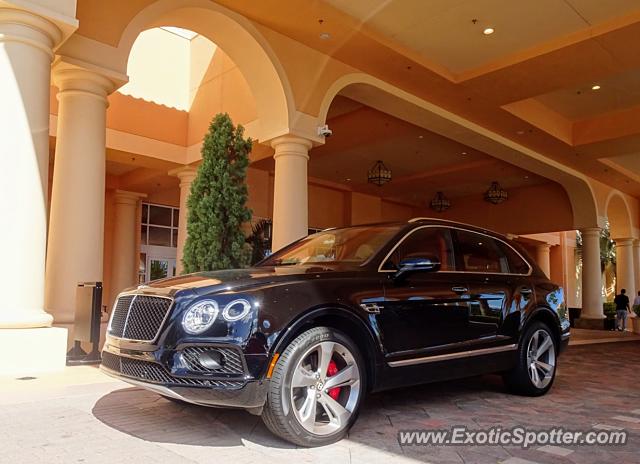 Bentley Bentayga spotted in Orlando, Florida