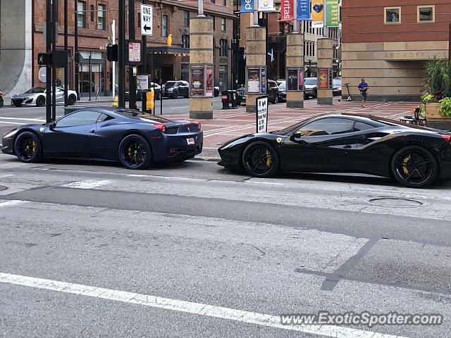 Ferrari 488 GTB spotted in Cincinnati, Ohio