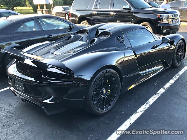 Porsche 918 Spyder spotted in Cincinnati, Ohio