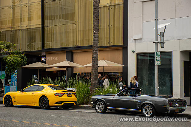 Maserati GranTurismo spotted in Beverly Hills, California